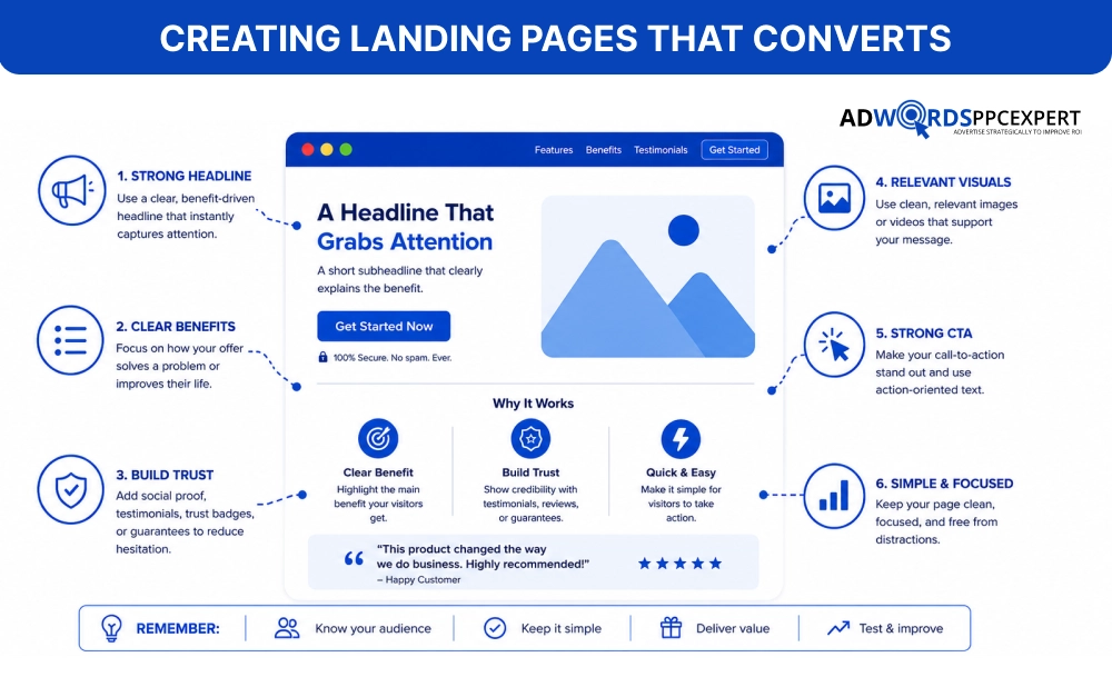CREATING LANDING PAGES THAT CONVERTS