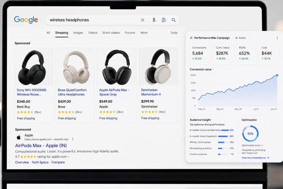 Shopping & Performance Max Campaigns (Revenue Engine)