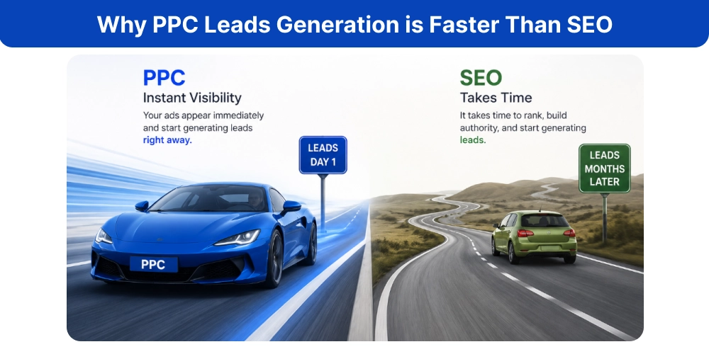 Why PPC Leads Generation is Faster Than SEO