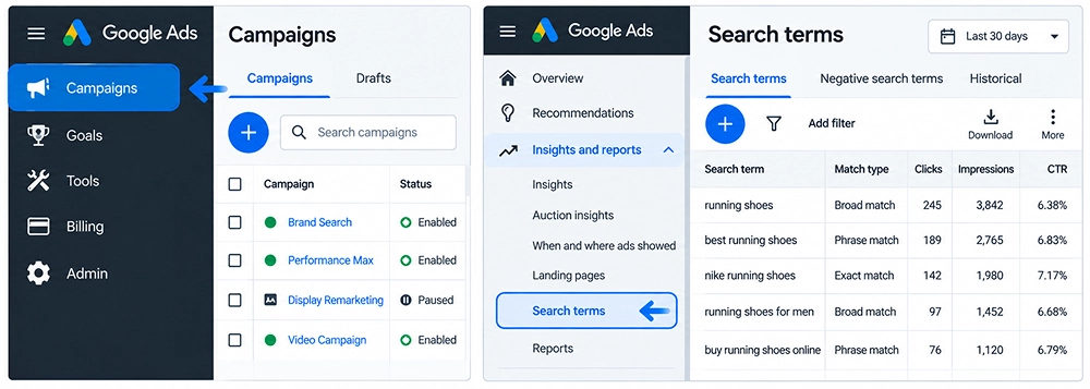 review-the-search